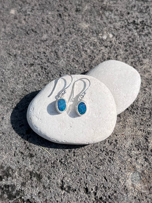 Australian Opal Earrings | OPE1