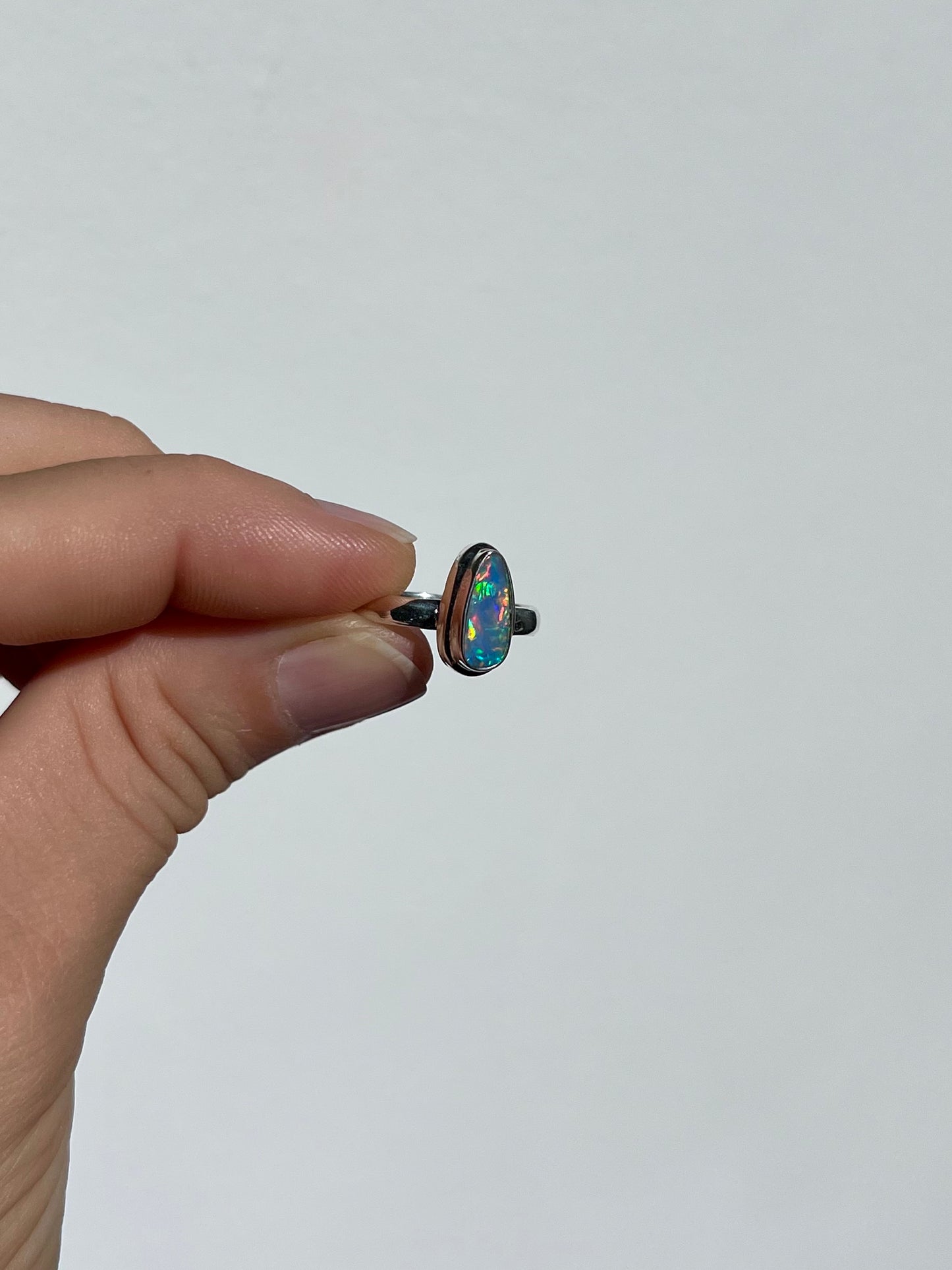 Australian Opal Ring 6.5 | OPLR13