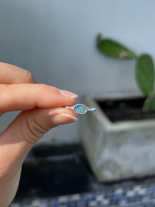 Australian Opal Ring 7 | OPLR10