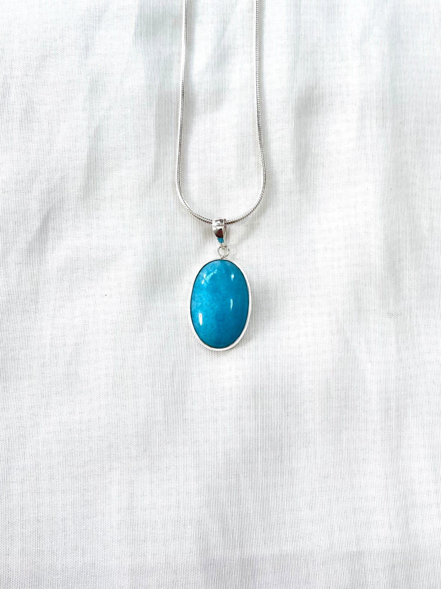 Amazonite pendant (large)