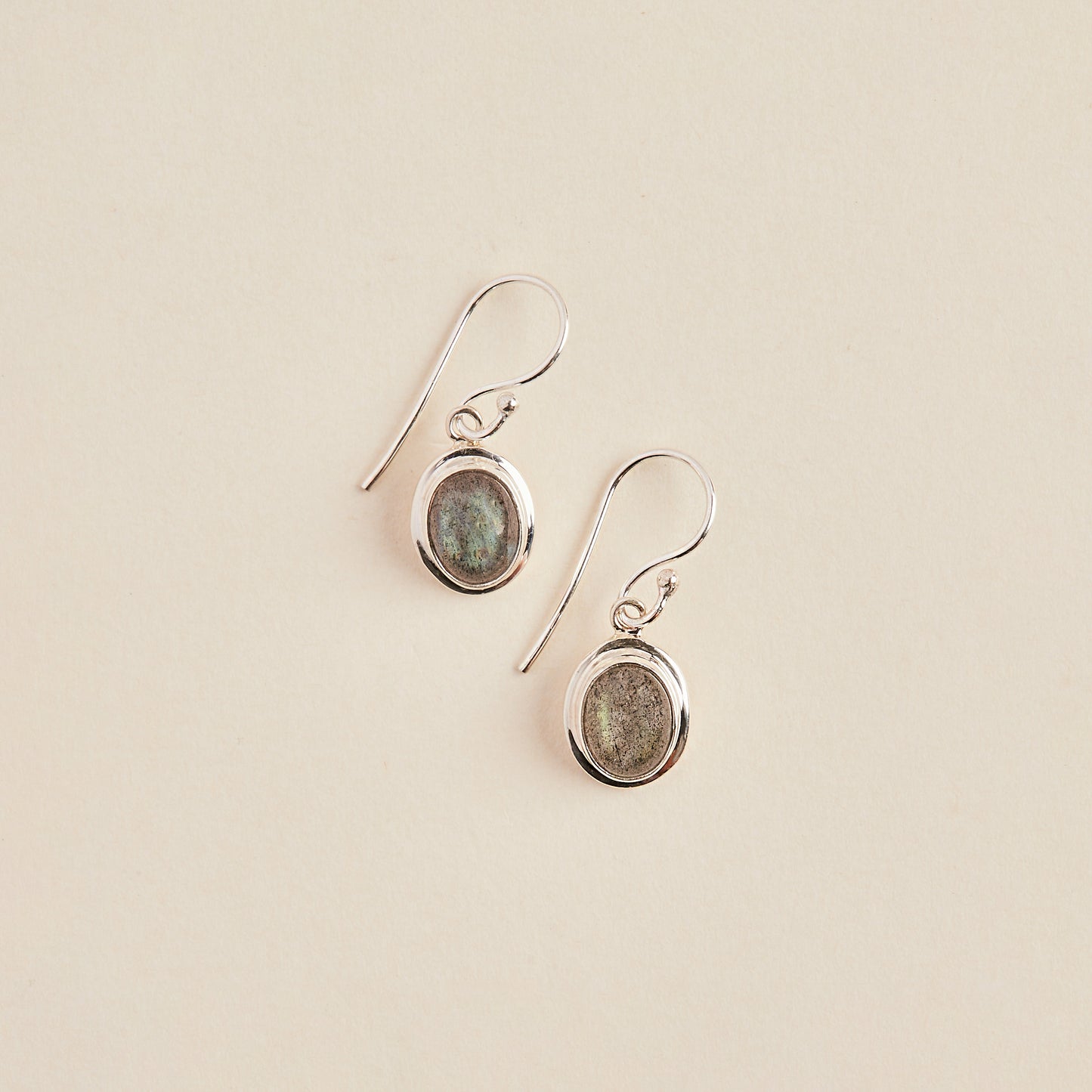 Labradorite Earrings (large)