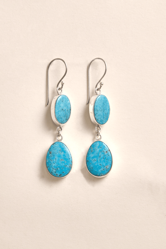 Turquoise Earrings (double)