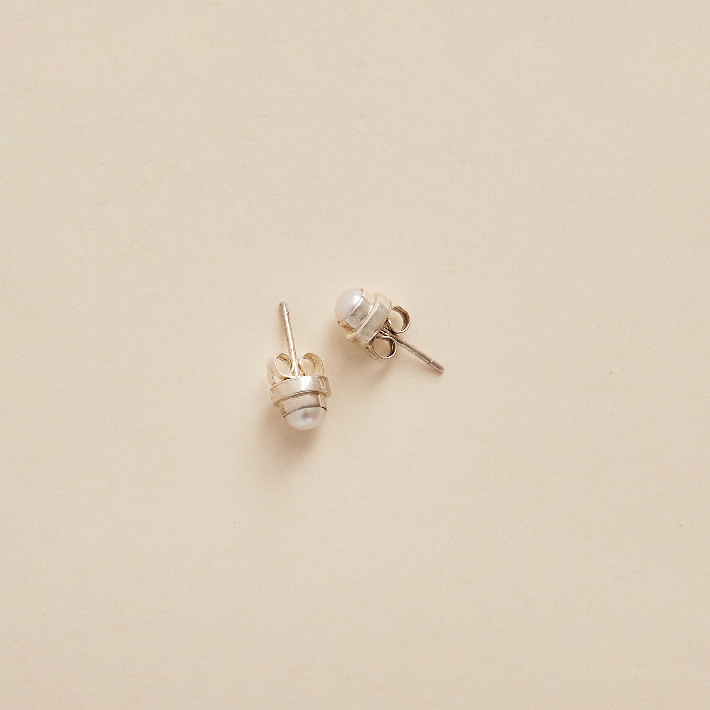 Pearl Stud Earrings
