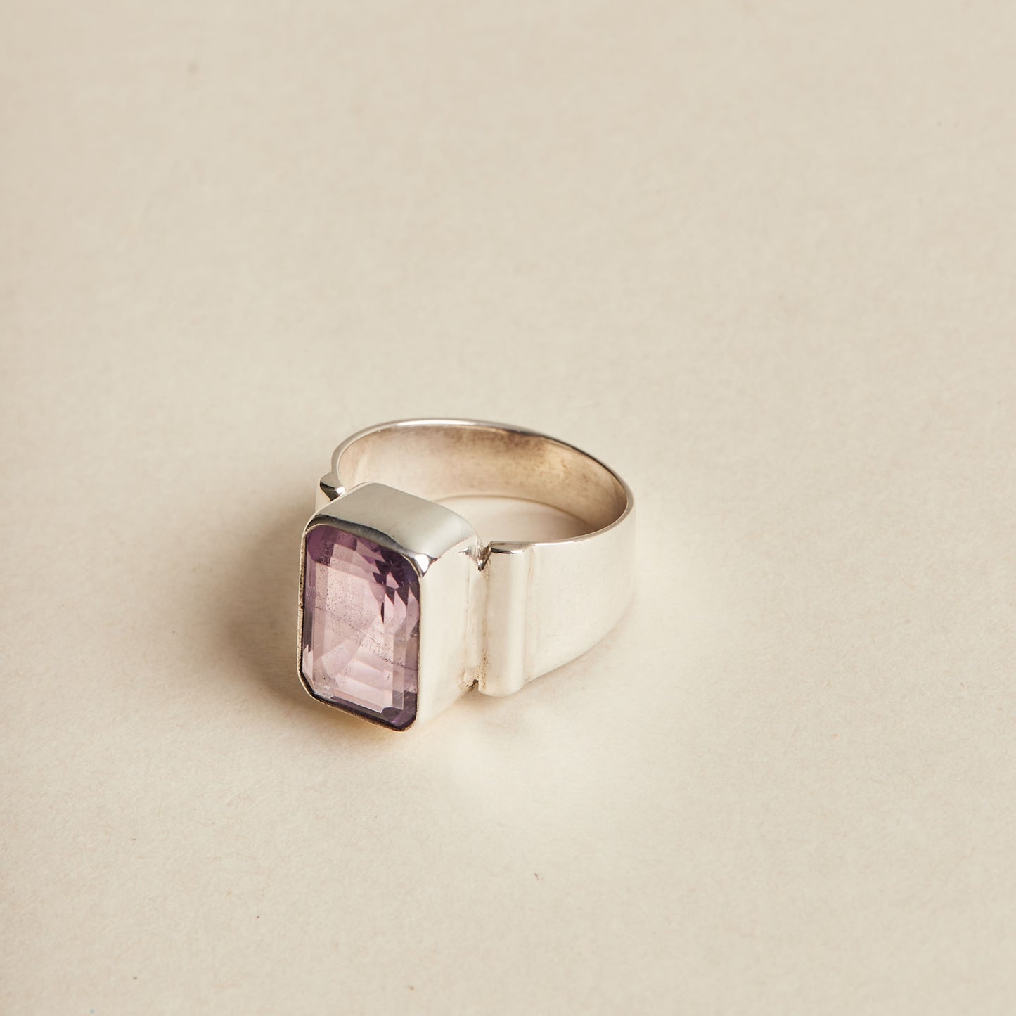 Amethyst Ring (square)