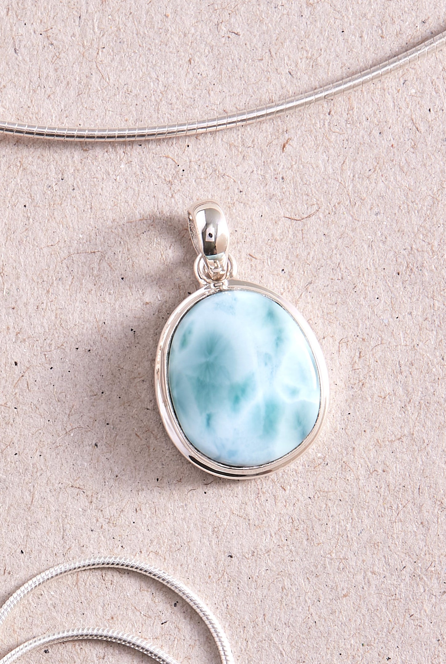 Larimar Pendant