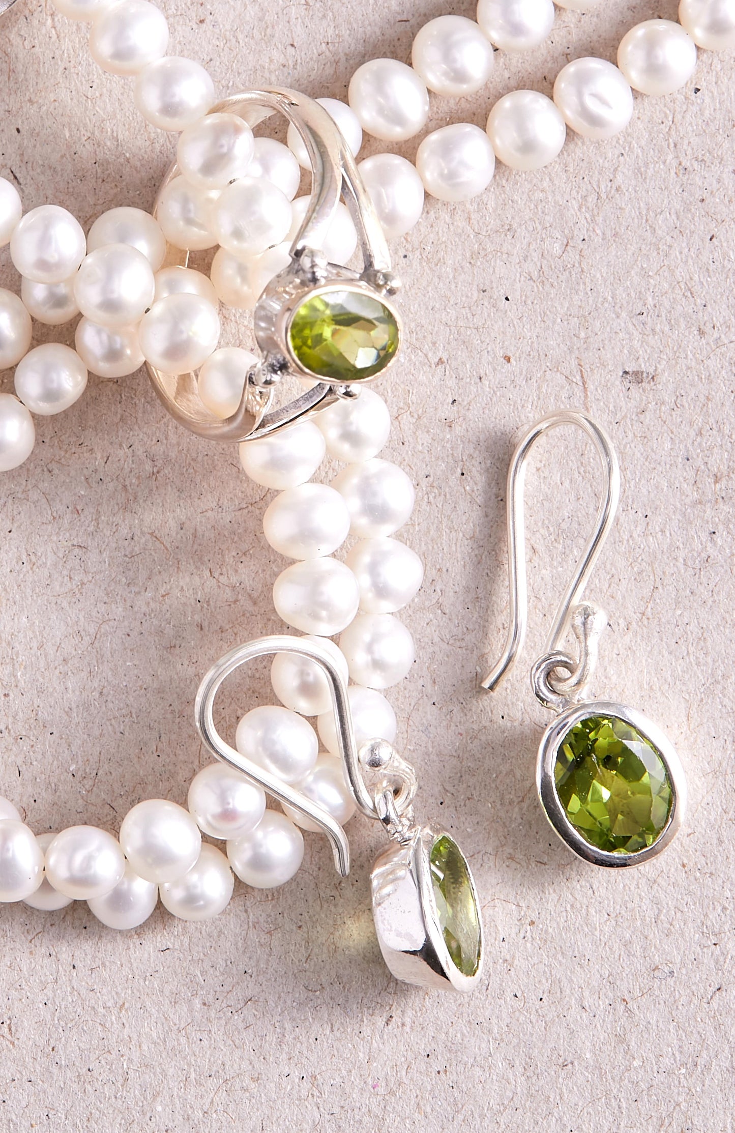 Peridot Earrings (large)
