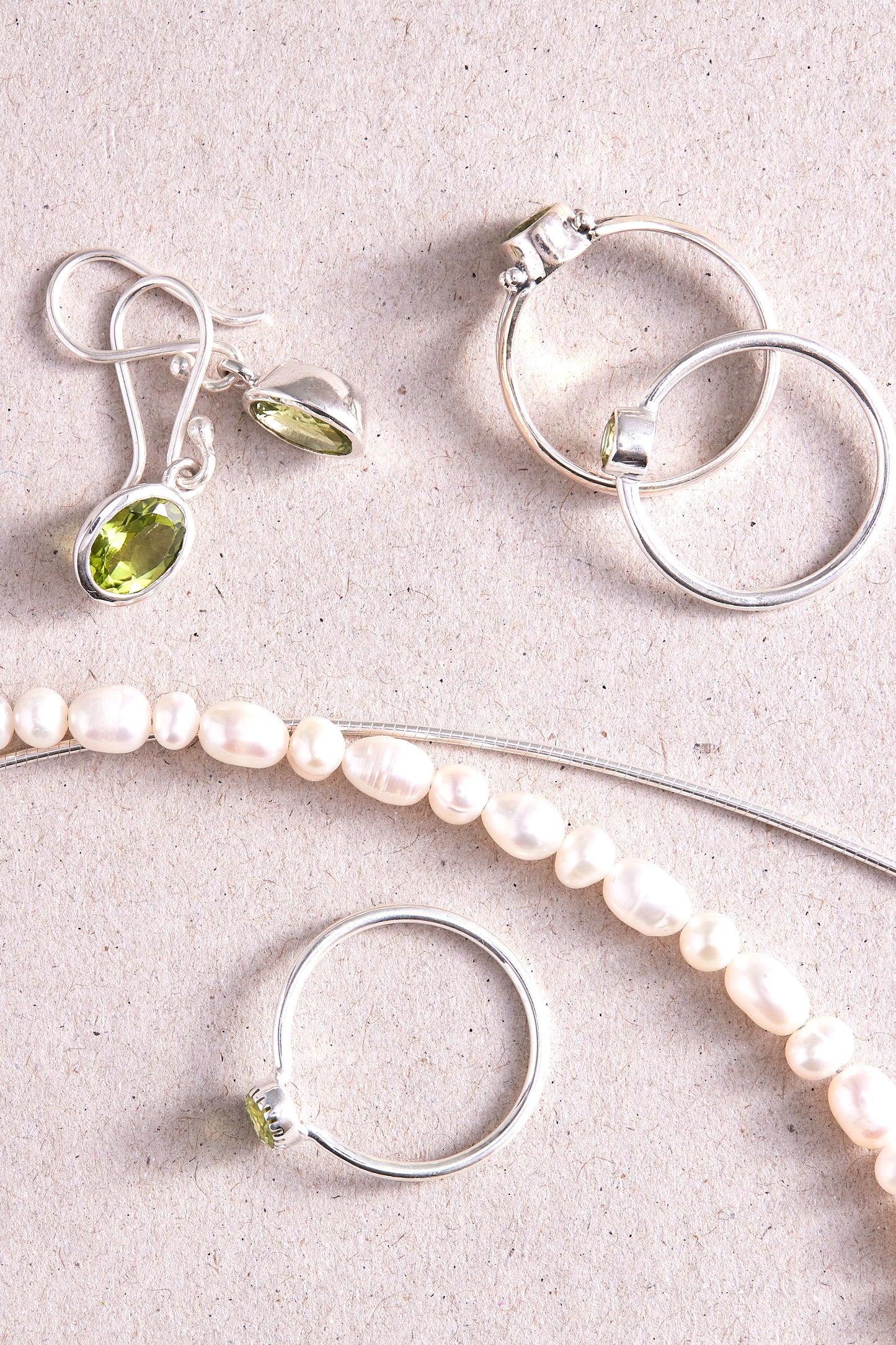 Peridot Earrings (small)