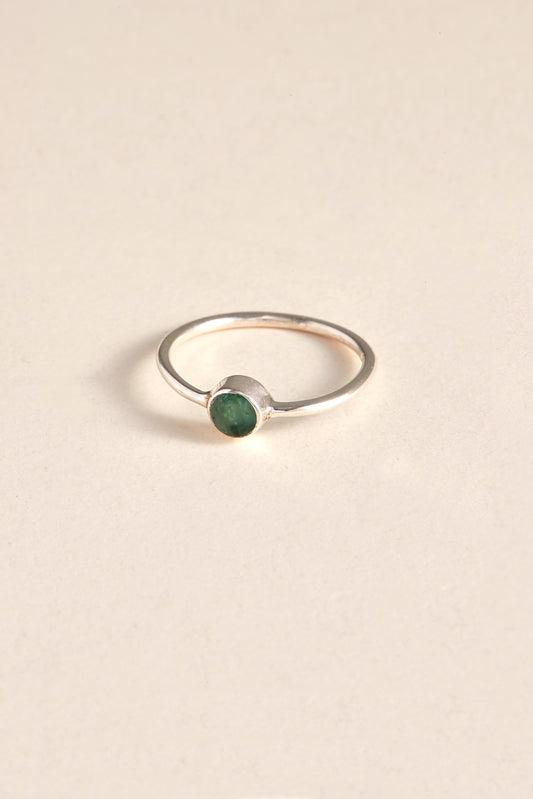 Emerald Ring (faceted)