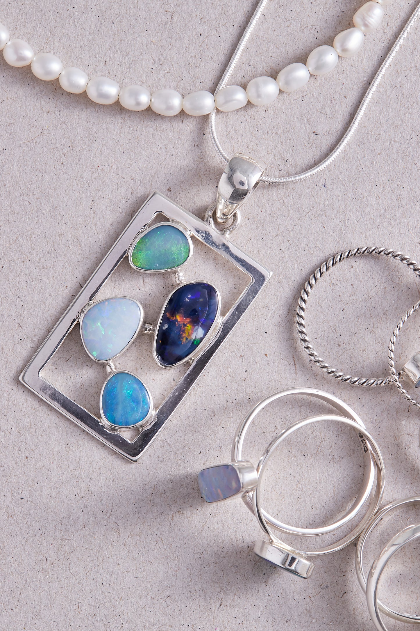 Australian Opal Ring 10