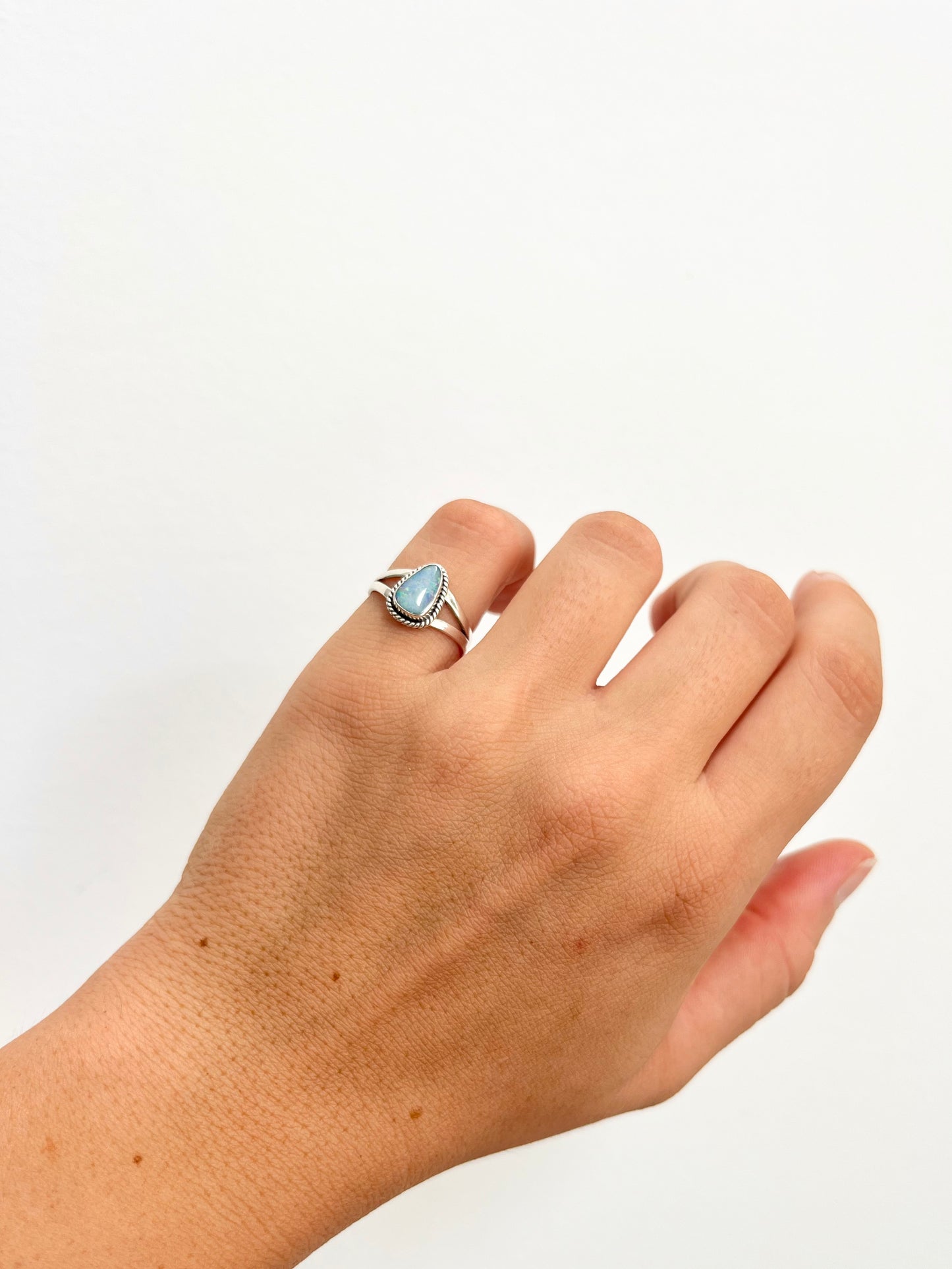 Australian Opal Ring 6 1/4 | OPLR2