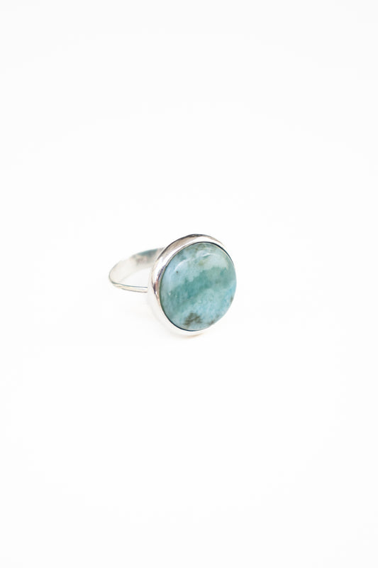 Larimar Ring (round)