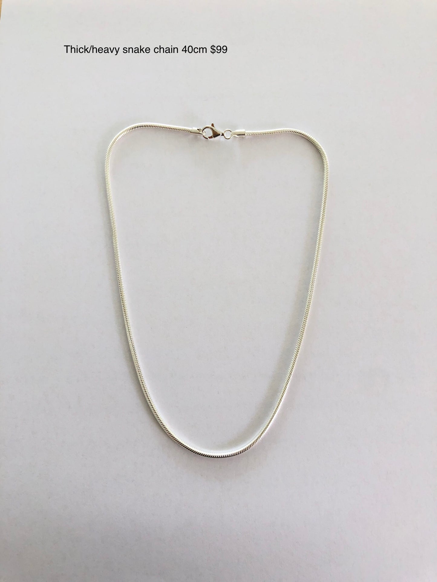 Thick Snake Chains 40cm