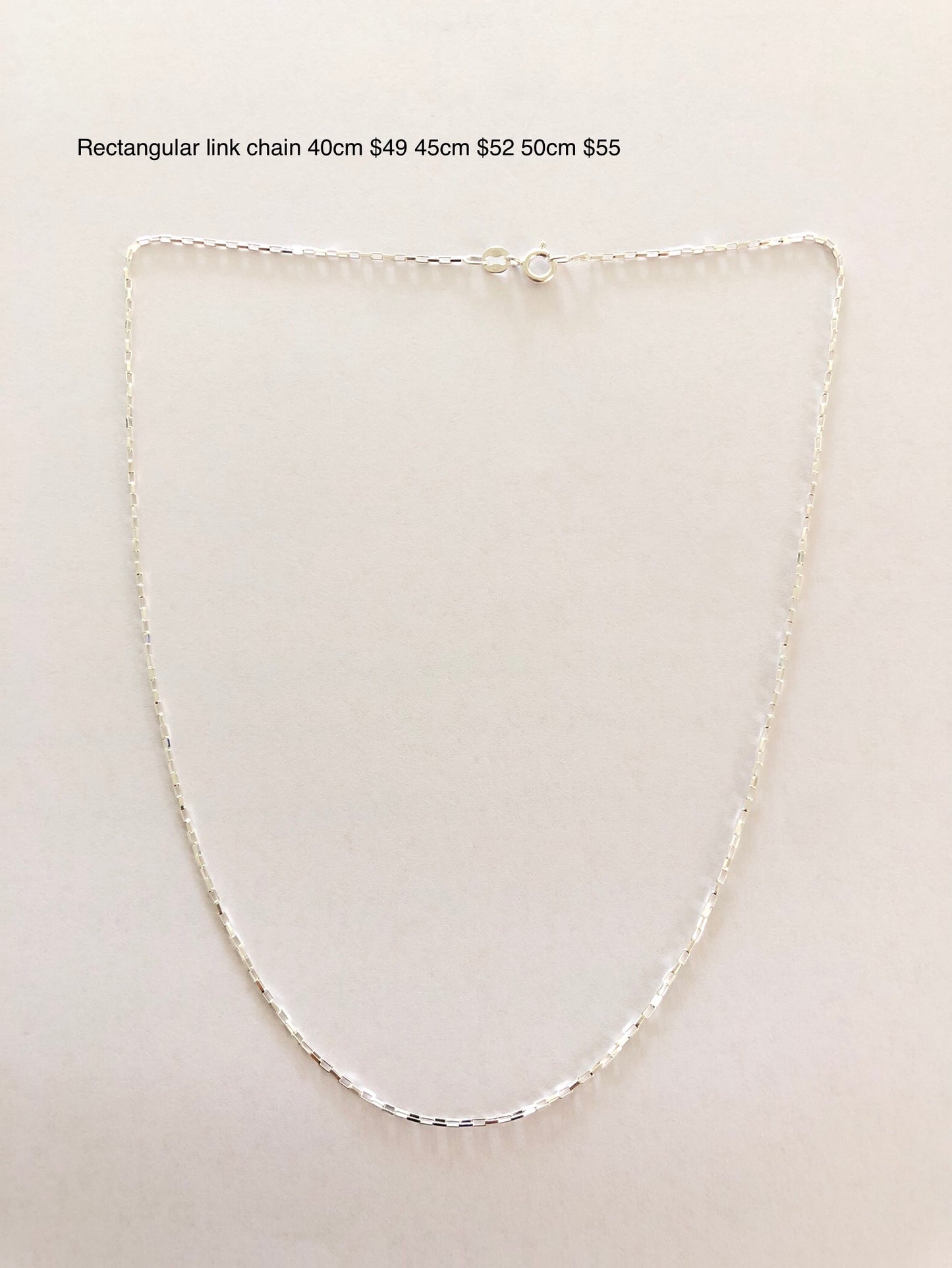 Rectangular Link Chain