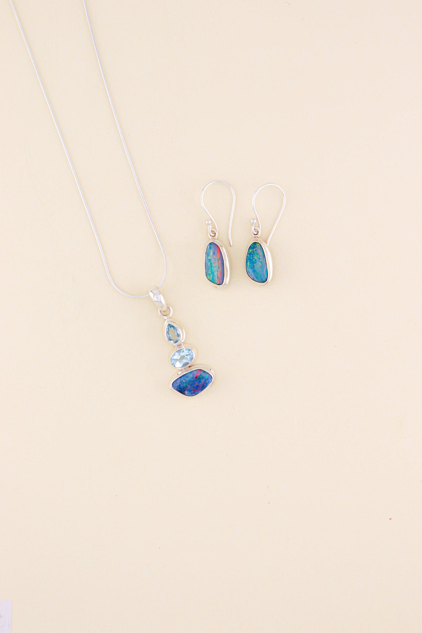 Australian Opal Earrings | OPLEAR13