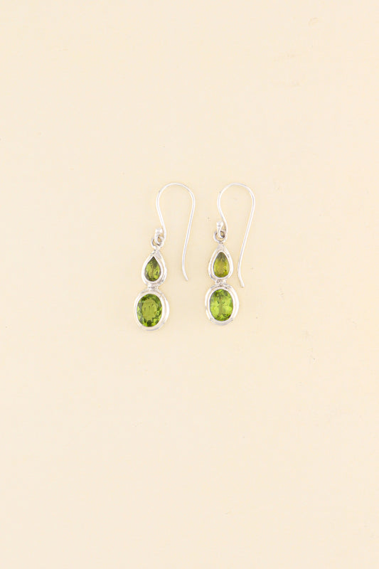 Peridot Earrings | PERIE14