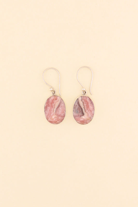Rhodochrosite Earrings | RHOE2
