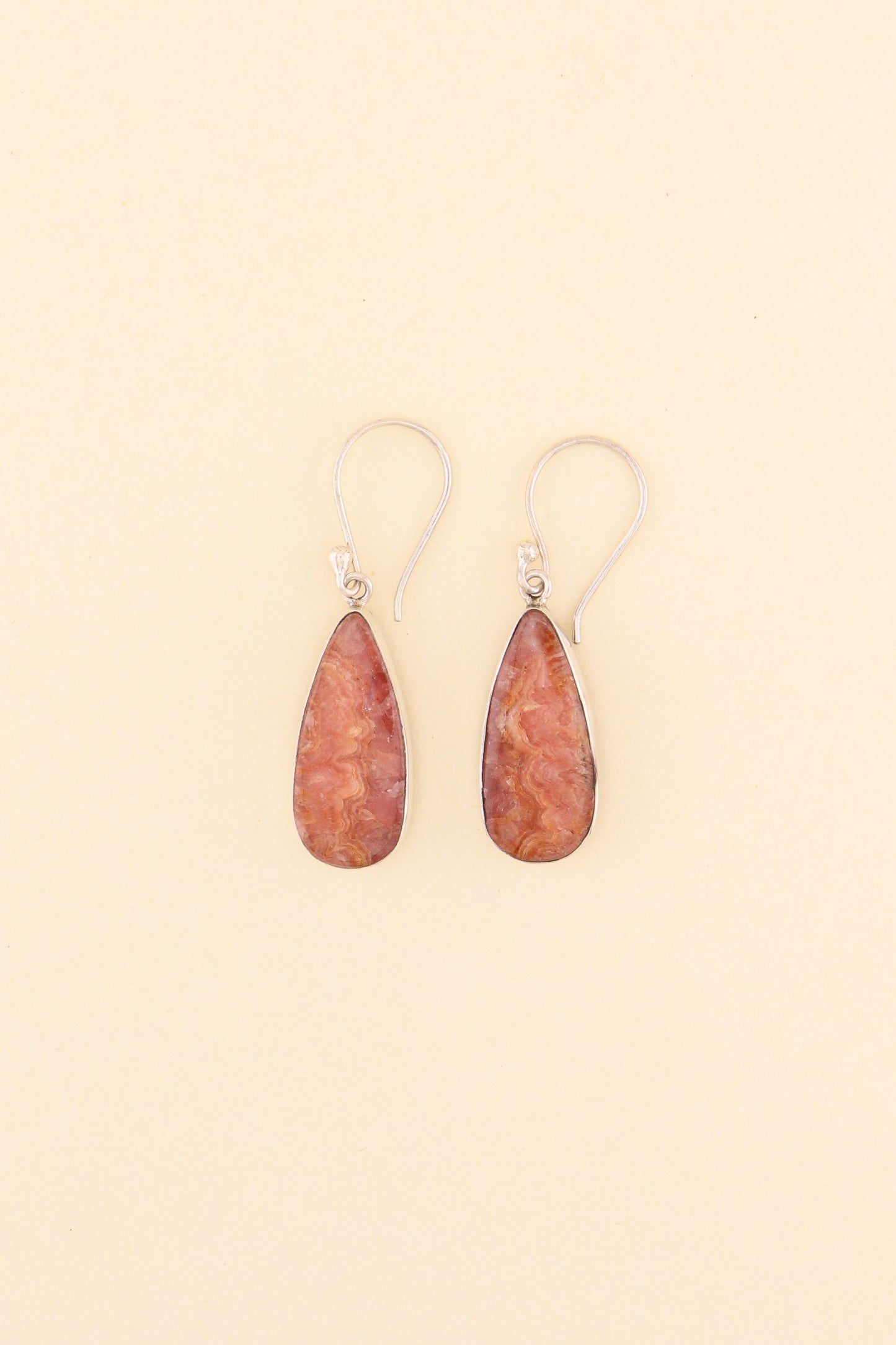 Rhodochrosite Earrings | RHOE1