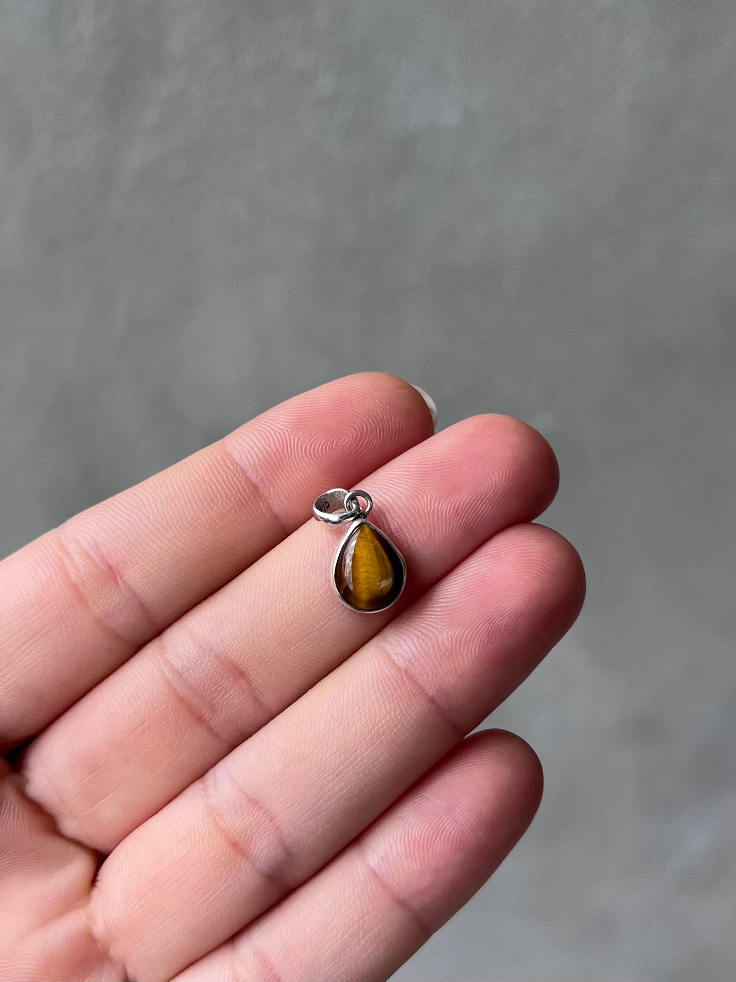 Tiger Eye Mini Pendant