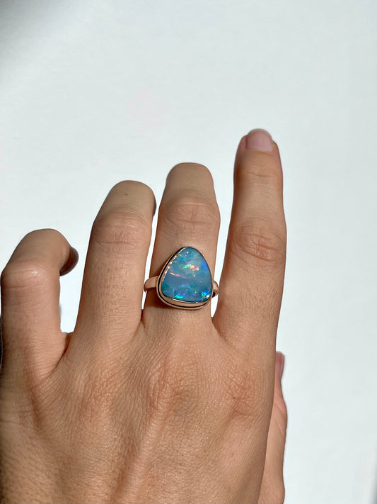 Australian Opal Ring 9 | OPLR15