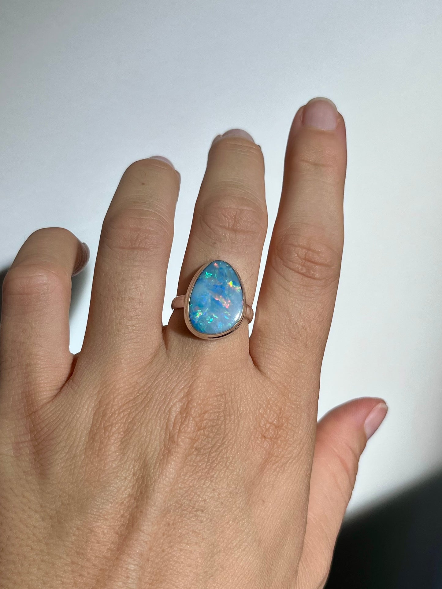 Australian Opal Ring 8 | OPLR14