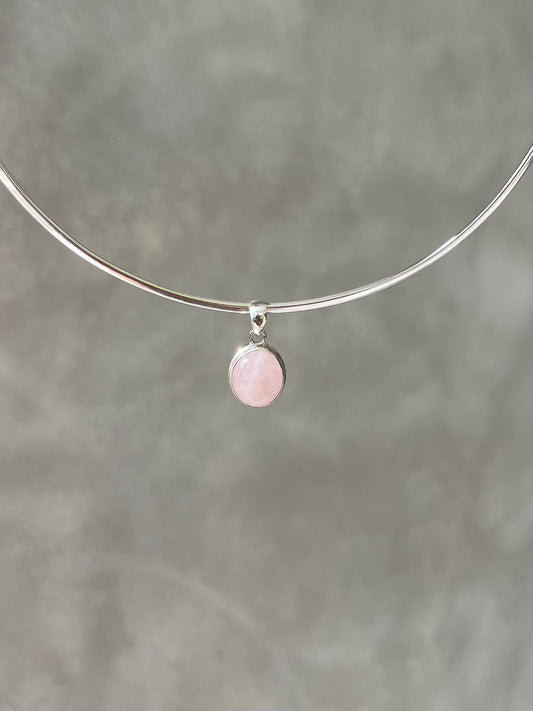 Rose Quartz Pendant | RQP2