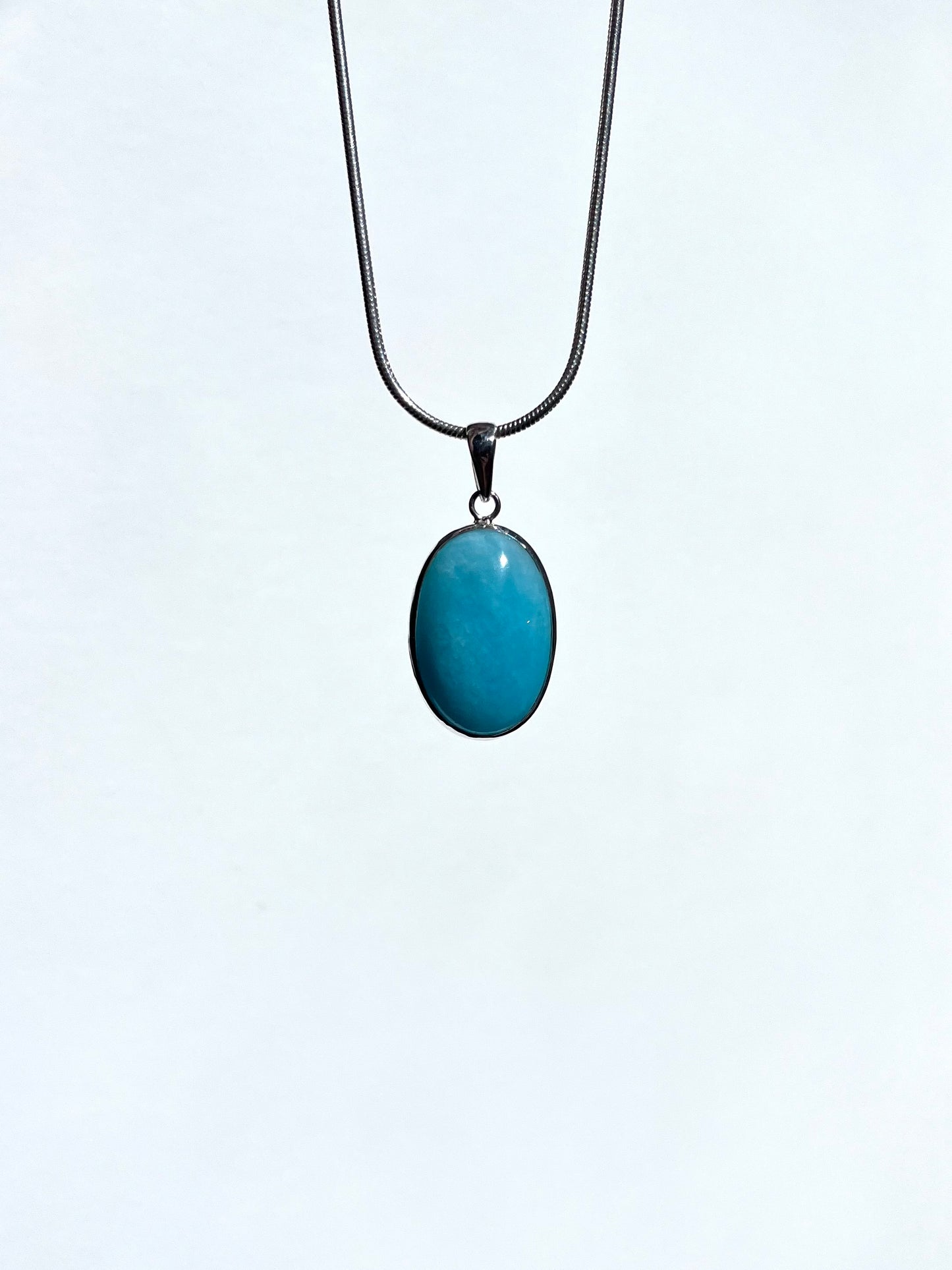 Amazonite pendant (large)