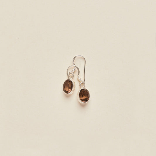 Smoky Quartz Earrings