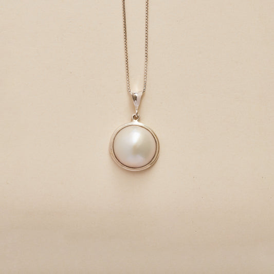 Fresh water Mabe Pearl Pendant