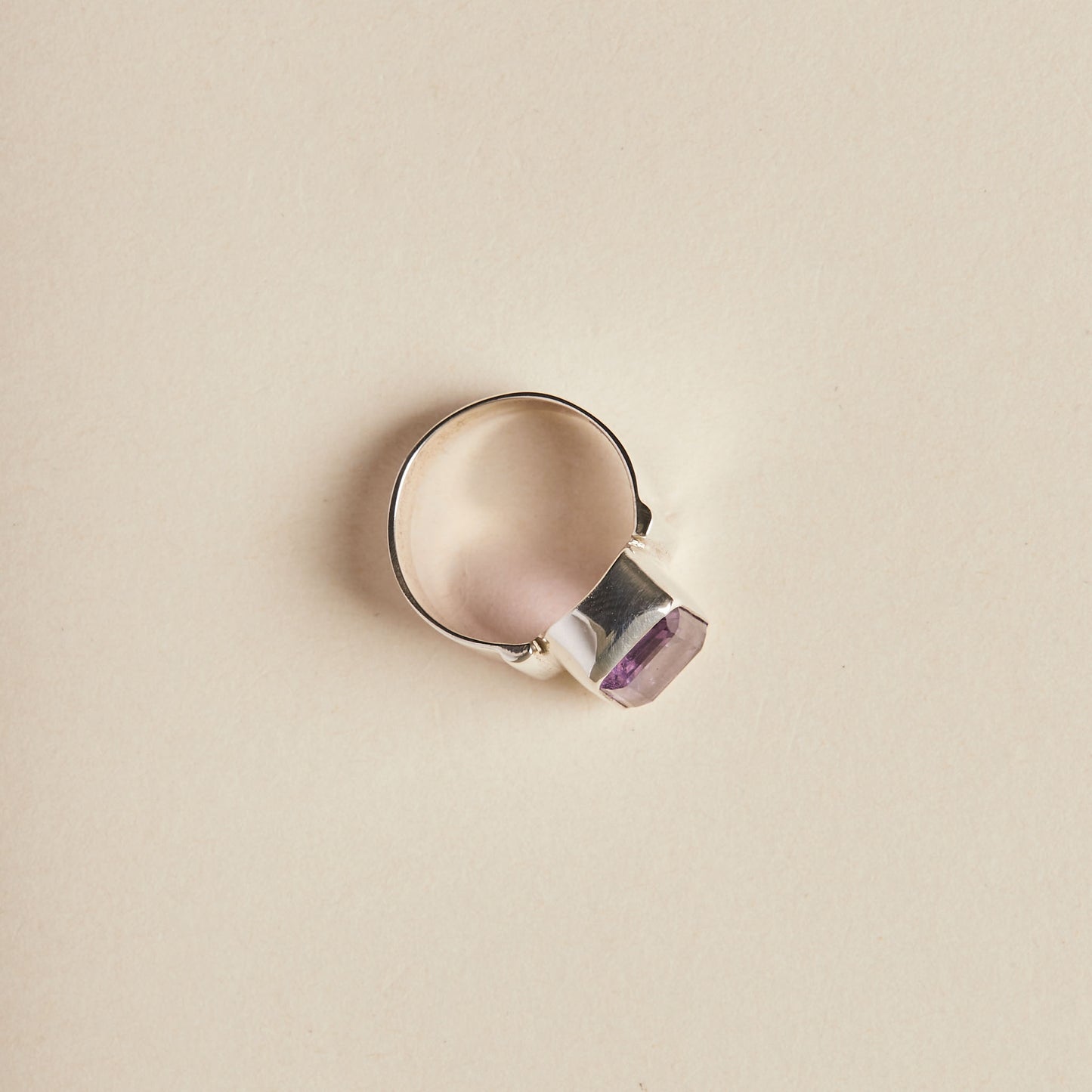 Amethyst Ring (square)