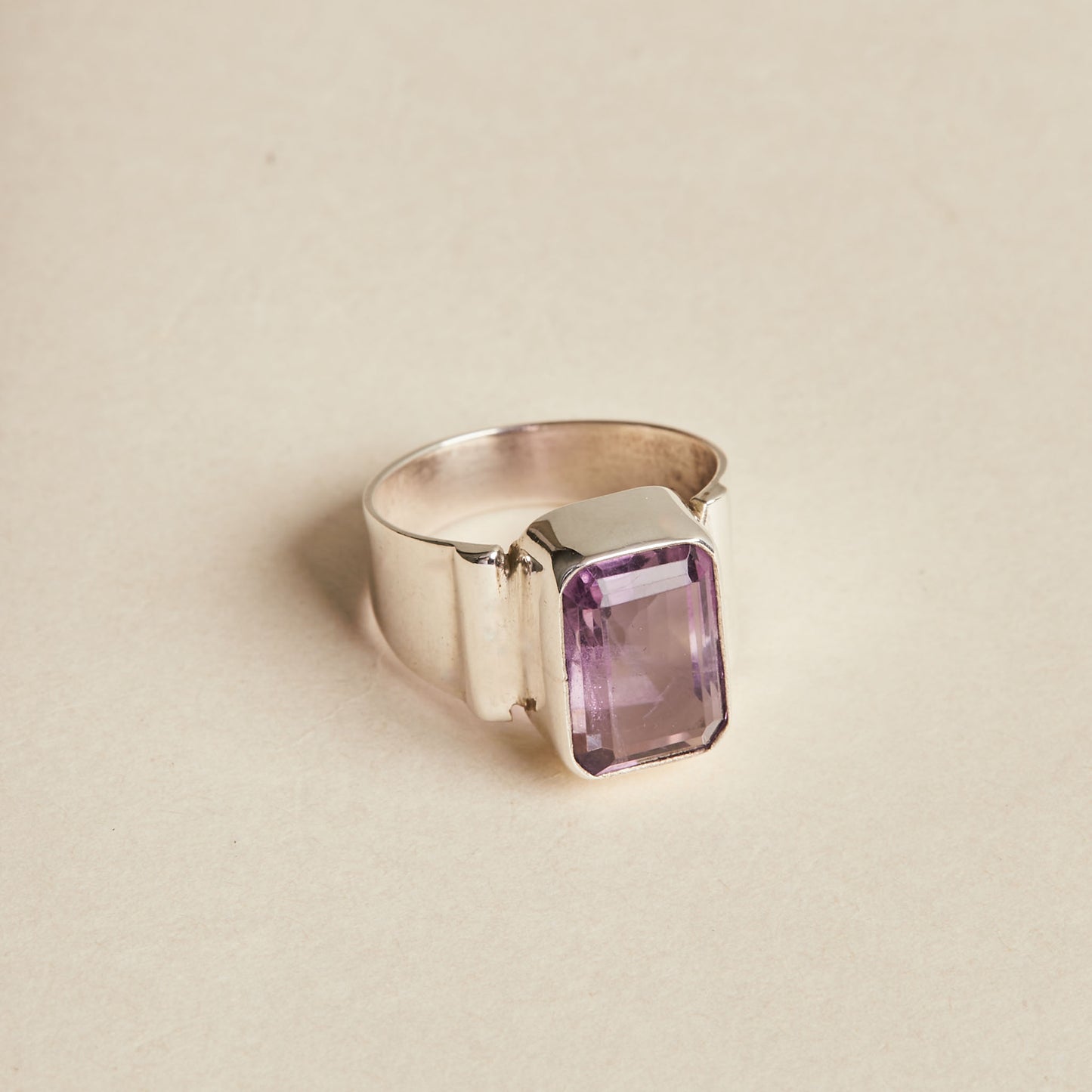 Amethyst Ring (square)