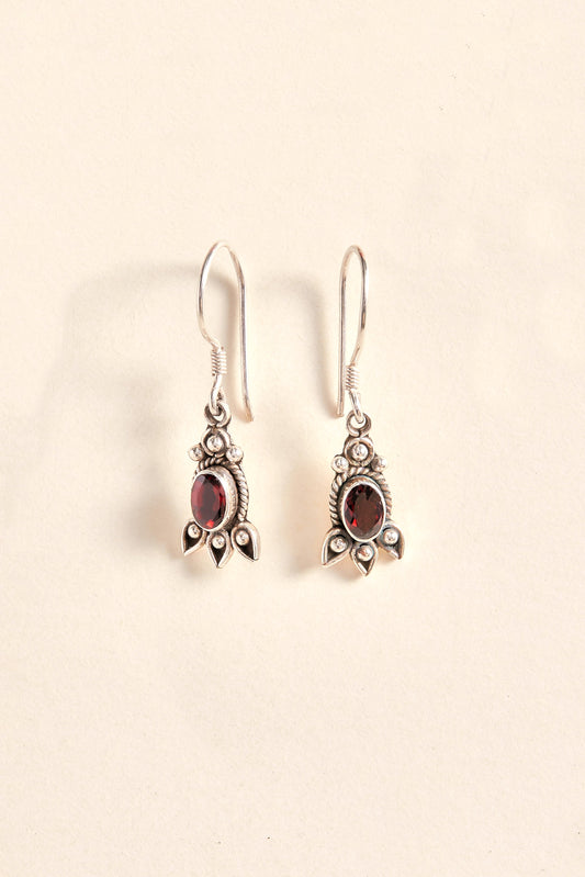 Garnet Earrings (ornement small)