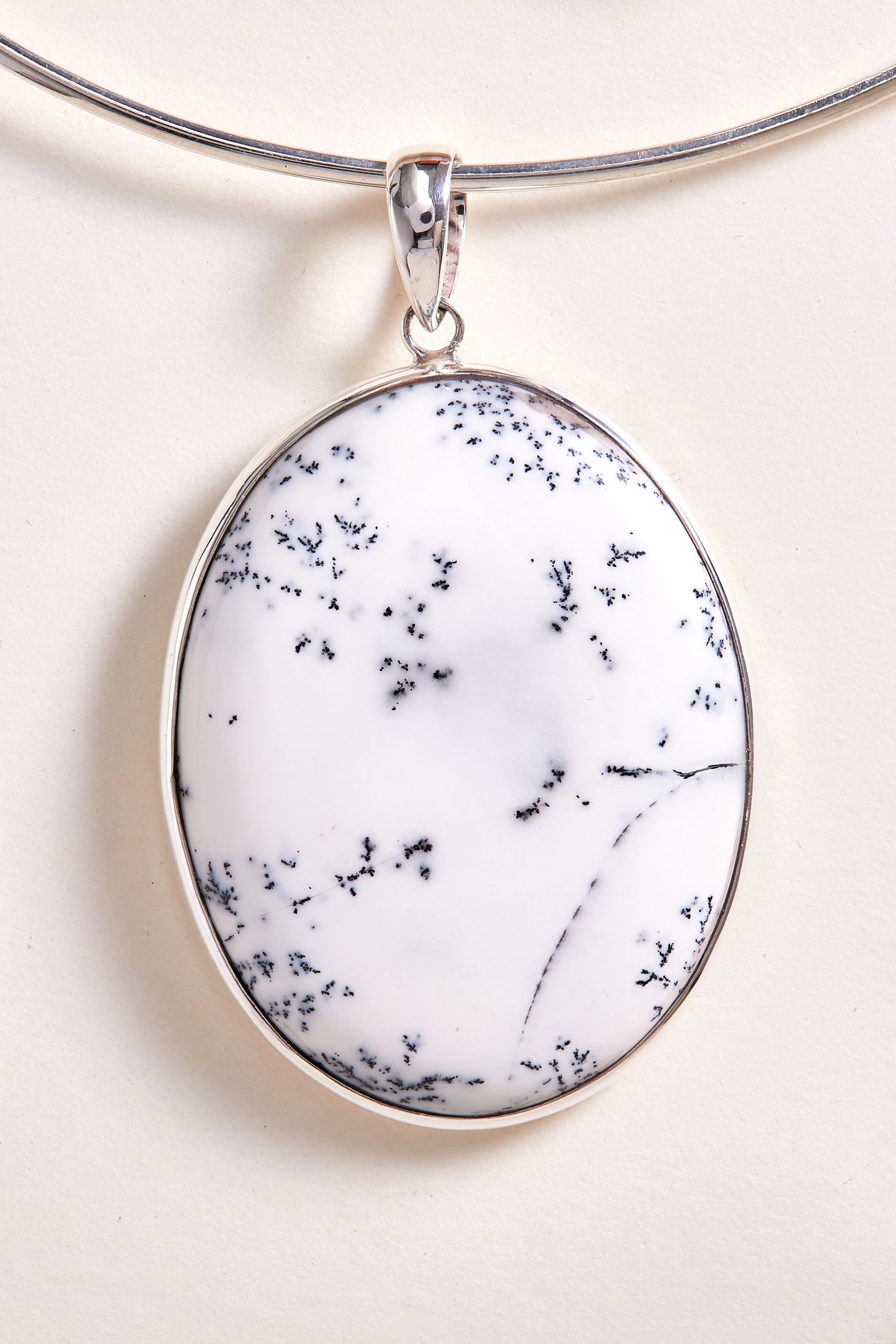 Dendrite Opal Pendant (xxl)