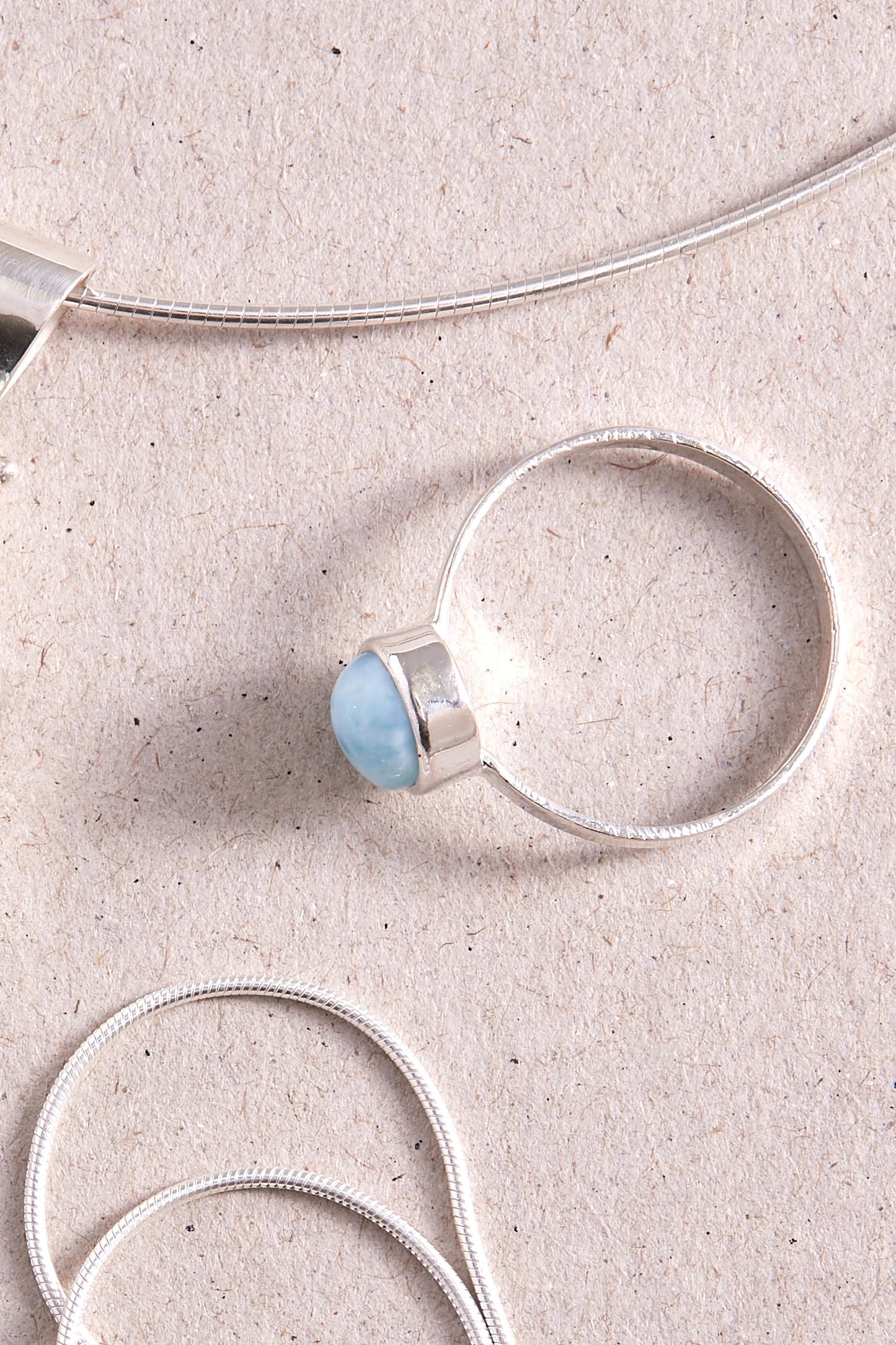 Larimar Ring