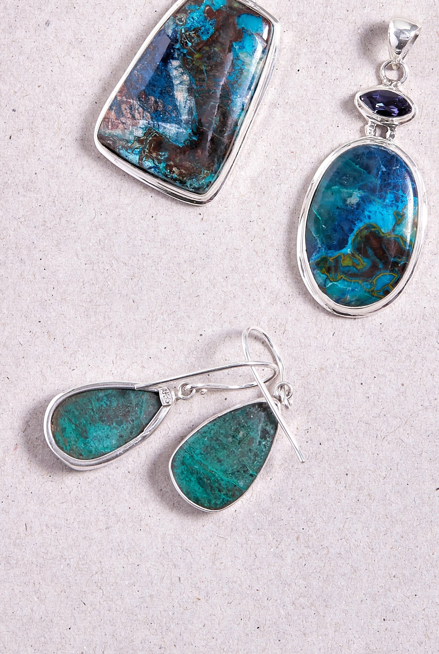 Chrysocolla Earrings