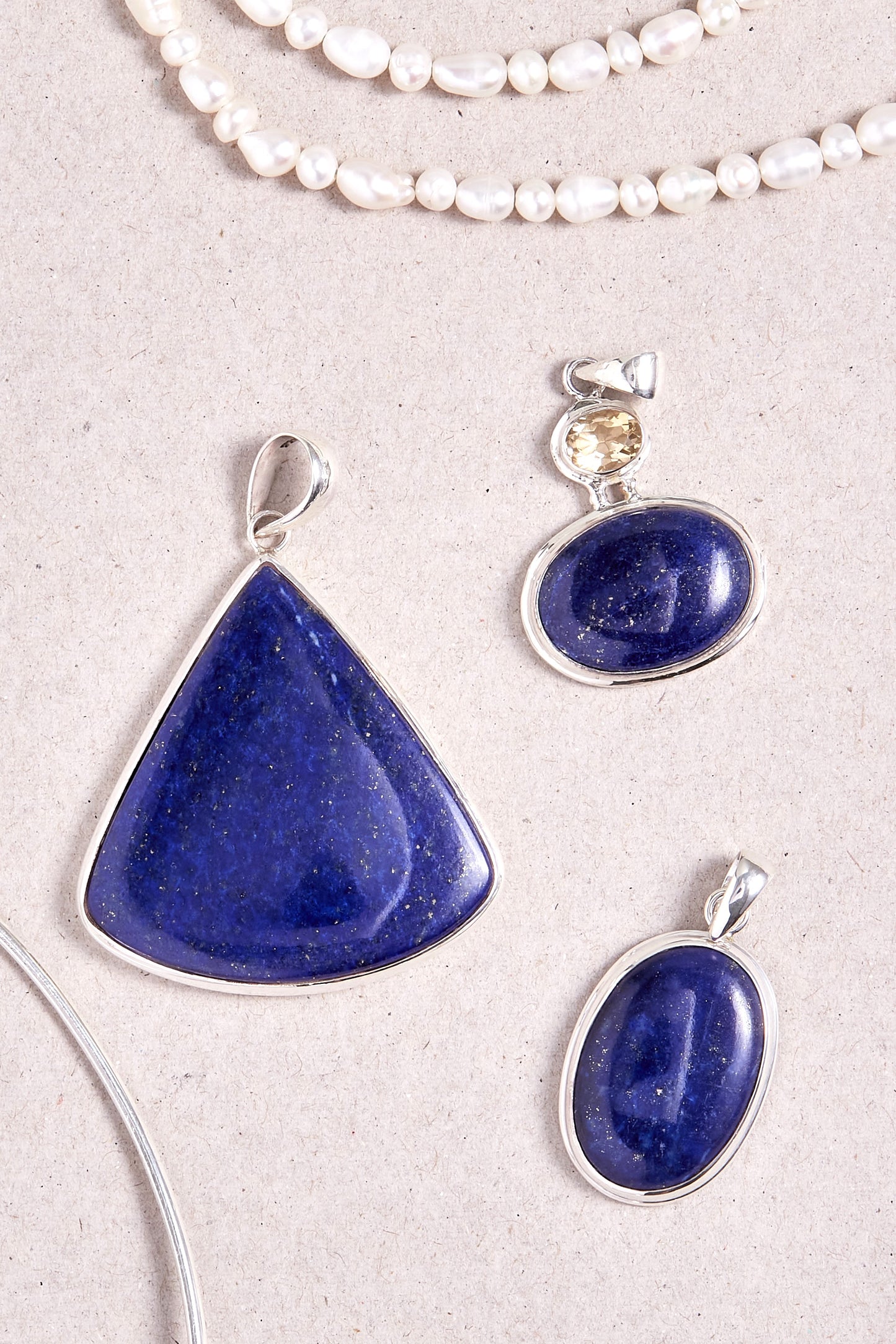 Lapis Lazuli Pendant (XXL)