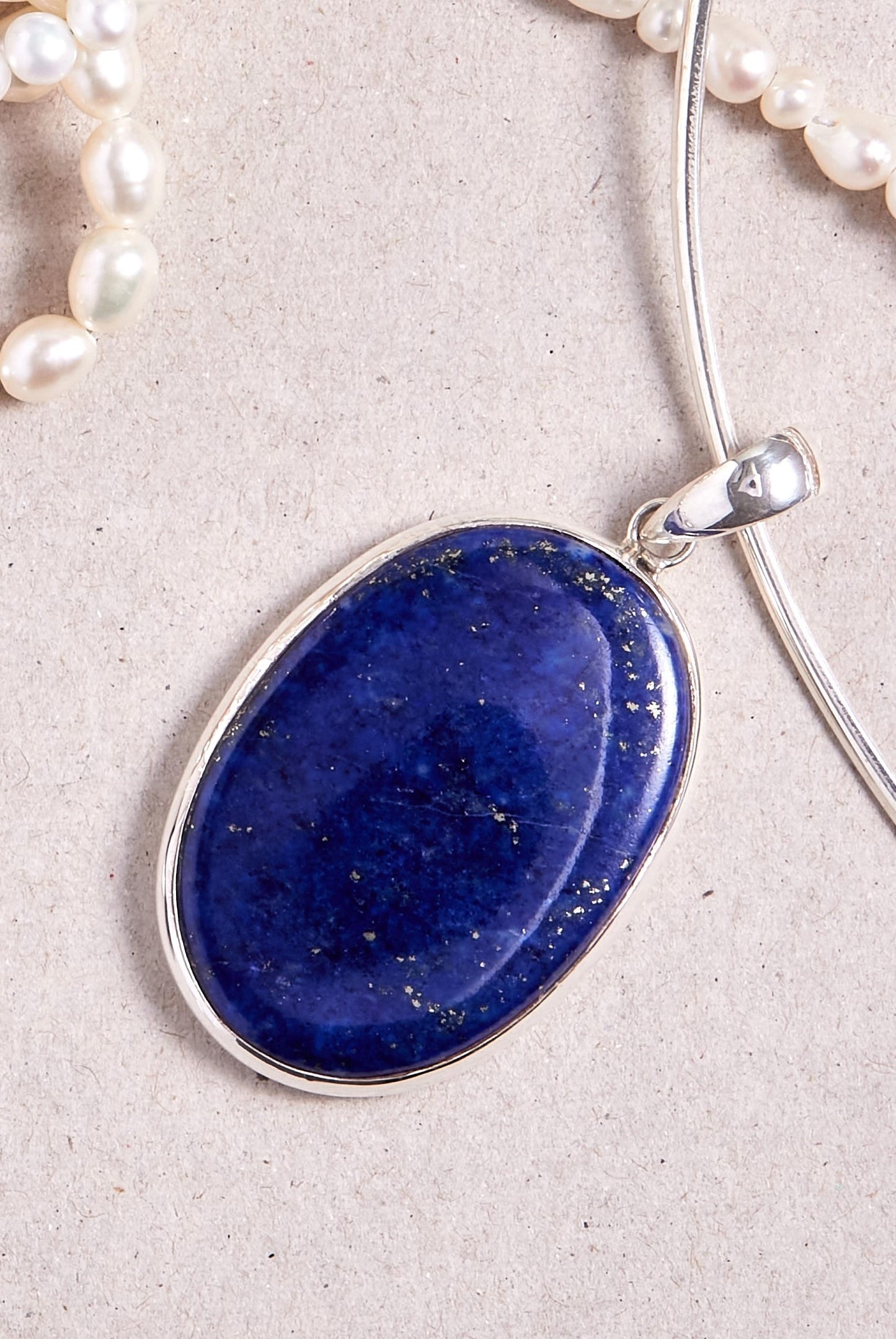 Lapis Lazuli Pendant (oval)