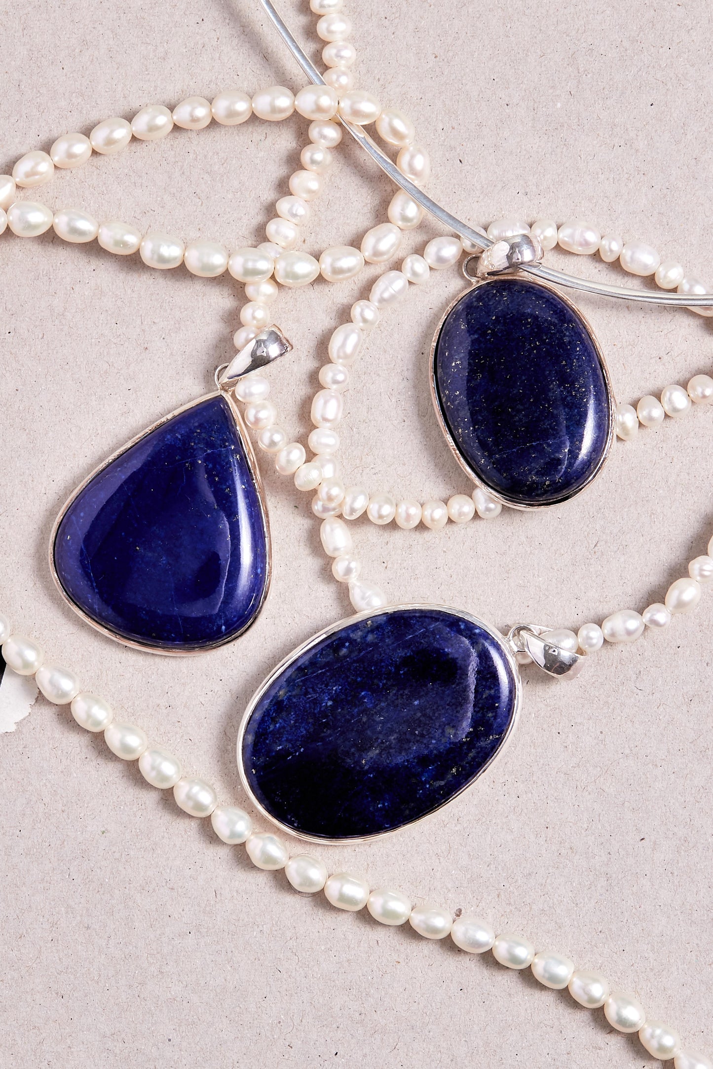 Lapis Lazuli Pendant (oval - m)