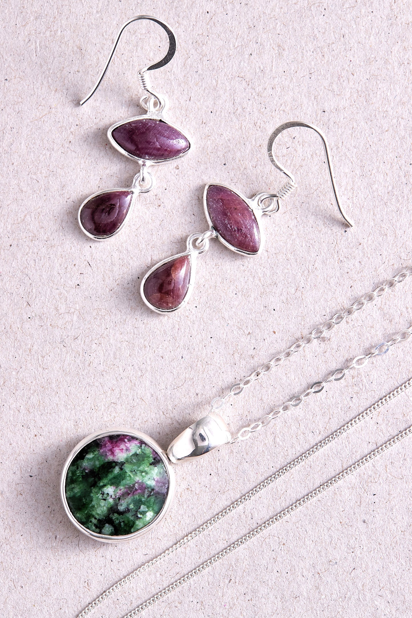 Ruby Earrings