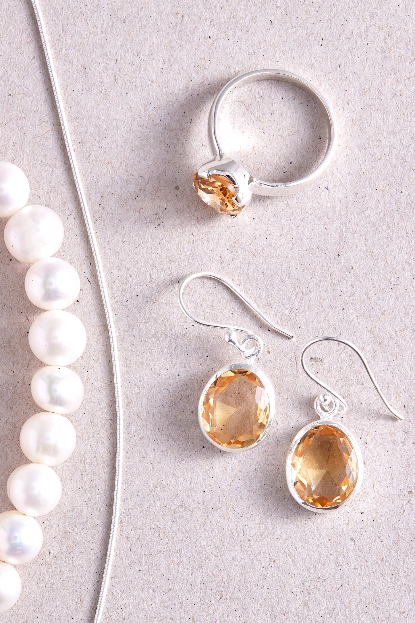 Citrine Earrings (large)