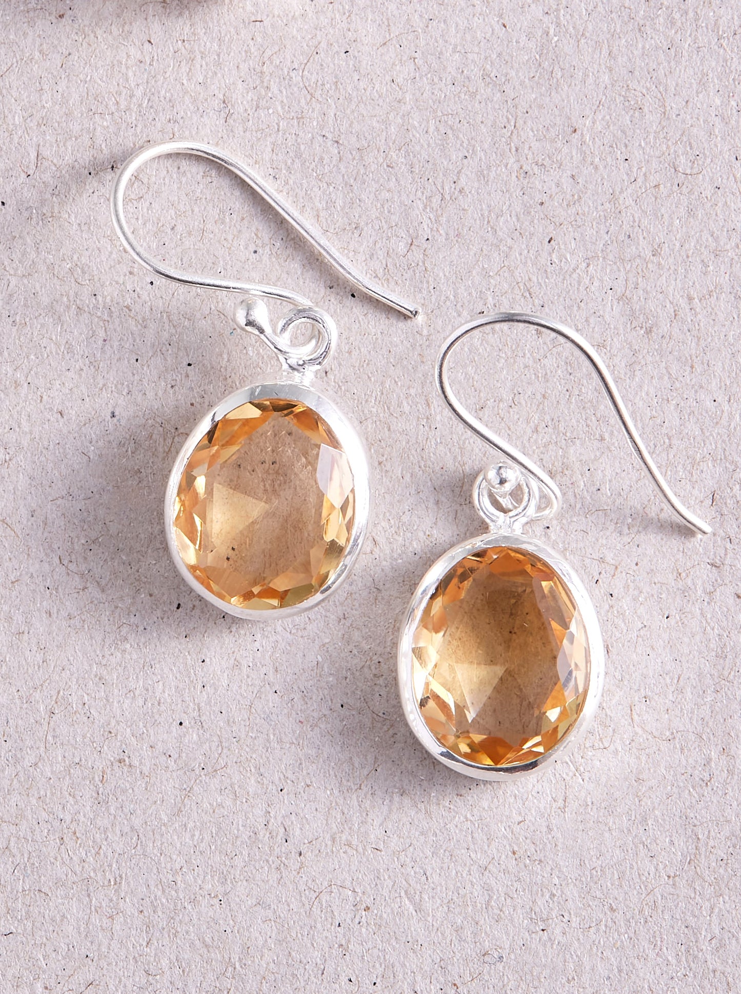 Citrine Earrings (large)