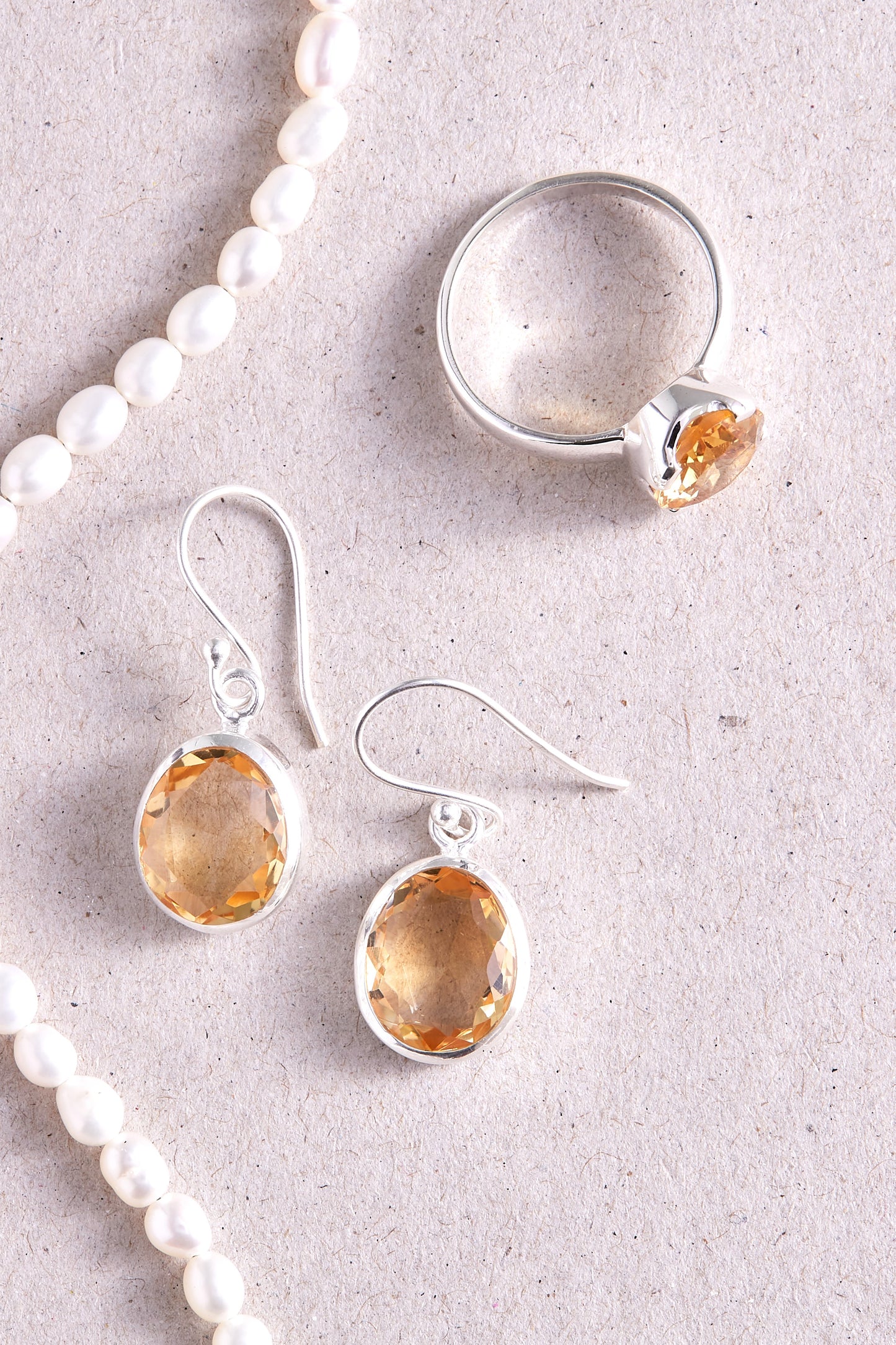 Citrine Earrings (large)