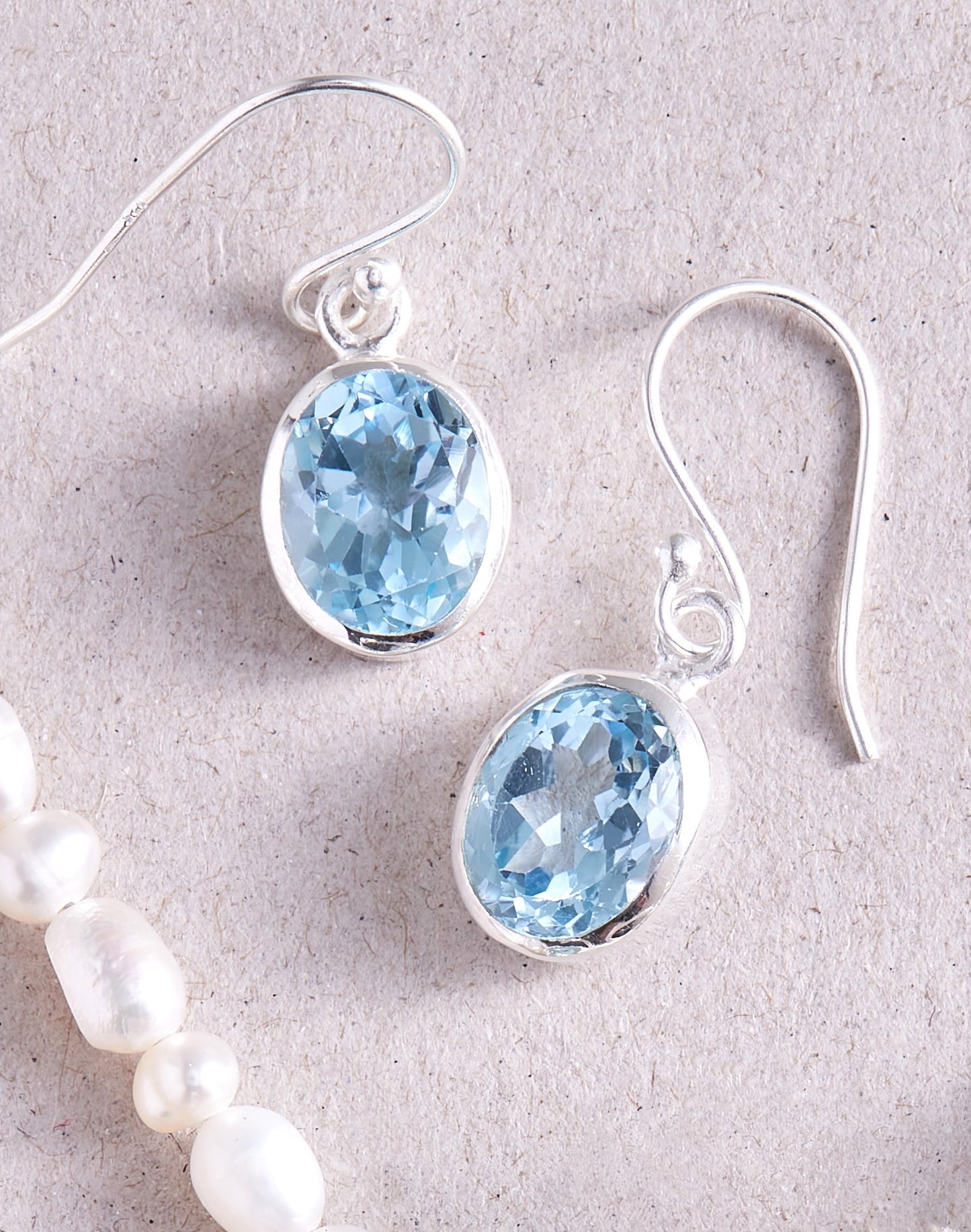 Blue Topaz Earrings (large)