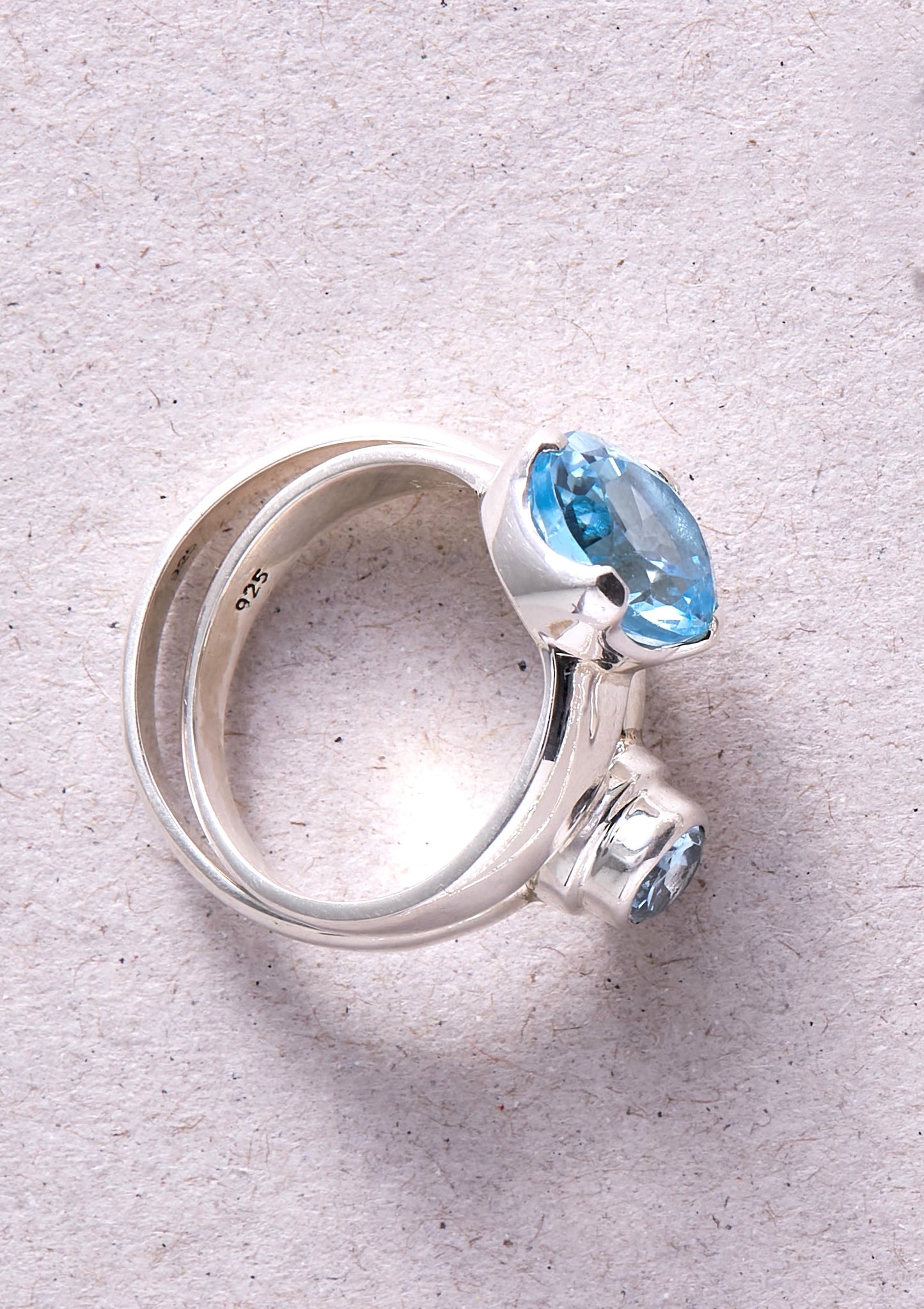 Blue Topaz Ring