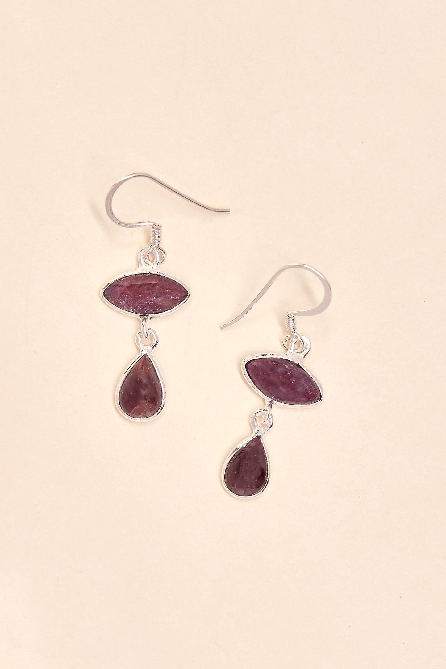 Ruby Earrings