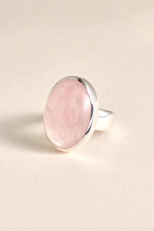 Rose Quartz Ring