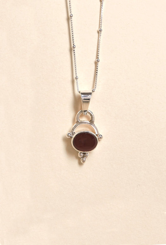 Garnet Pendant (cabochon)