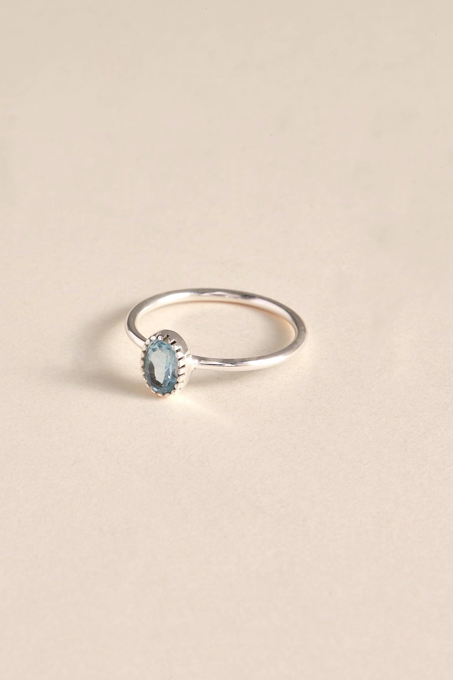 Blue Topaz Ring