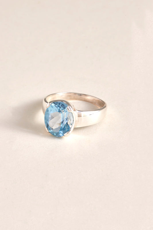 Blue Topaz Ring