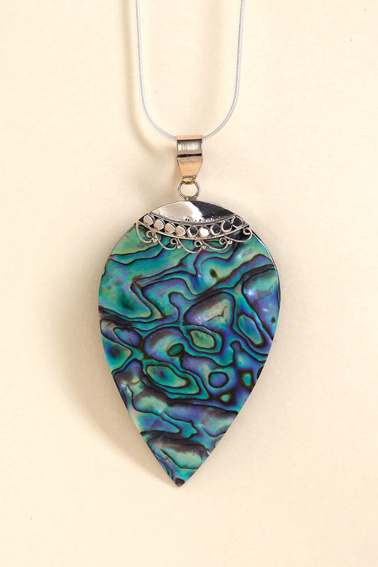 Paua Shell Pendant #2