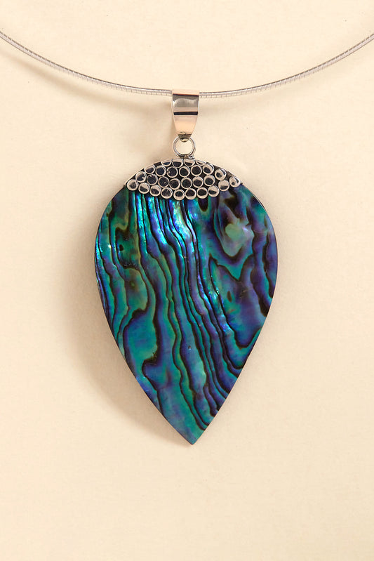 Paua Shell Pendant #4